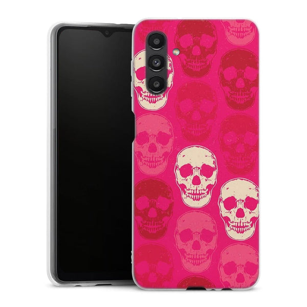 Coque pour Samsung A04S original Skull Rose